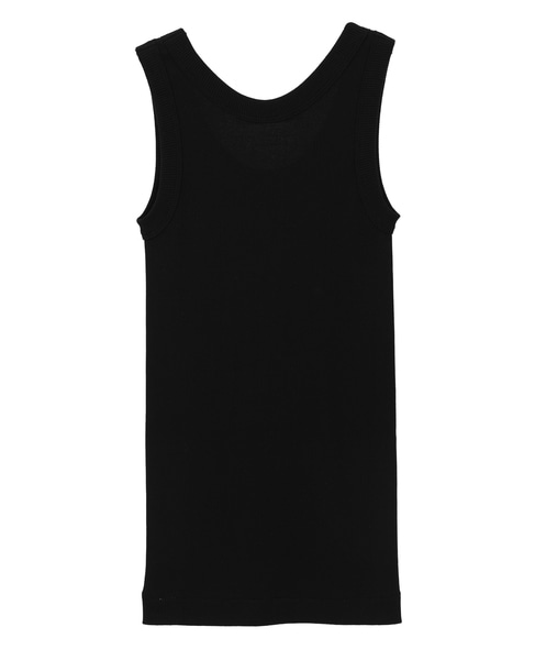 ギザコットンタンクトップ 詳細画像 ブラック 2