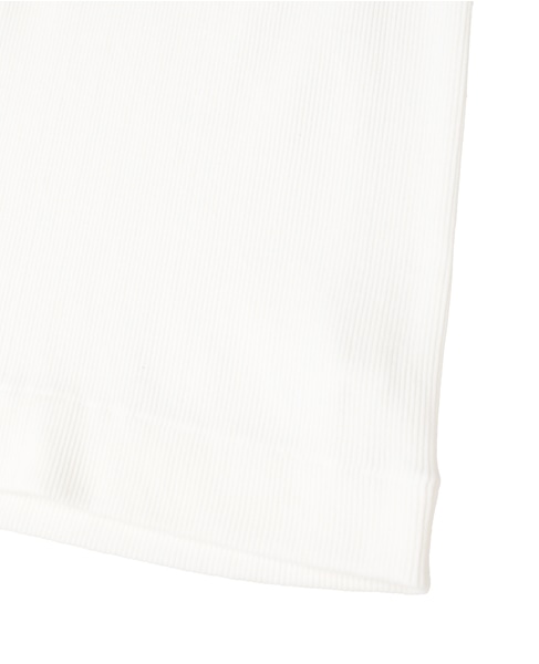 ギザコットンロングスリーブ Tシャツ 詳細画像 ホワイト 5