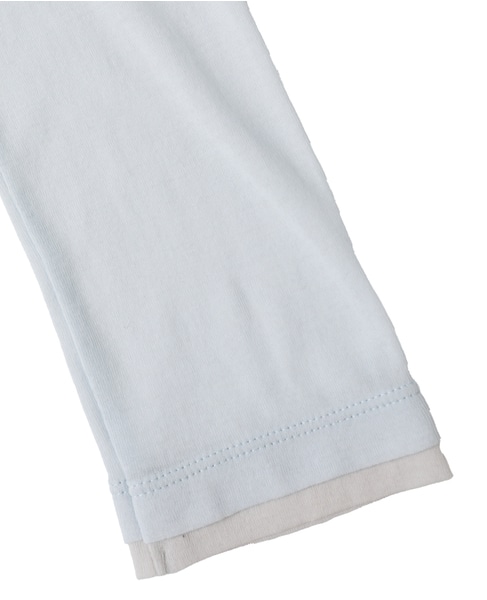 シア―ハイツイストフライスレイヤードトップス 詳細画像 サックス 5