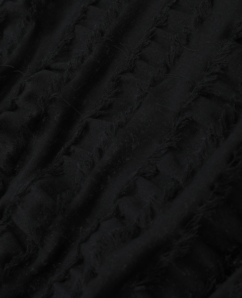 ストライプカットJQバルーンブラウス 詳細画像 ブラック 6