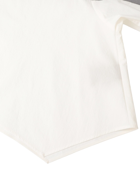 オーガニックヘビージャージー切り替えドルマンプルオーバー 詳細画像 グレー&times;ホワイト 9