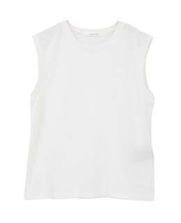 ムラ糸アーサー天竺/SUVINノースリーブTシャツ