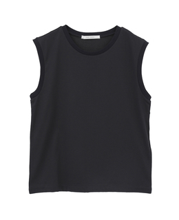 ムラ糸アーサー天竺/SUVINノースリーブTシャツ