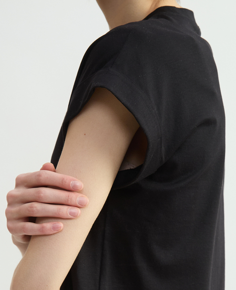 スパイラルジャージTシャツ 詳細画像 ブラック 6