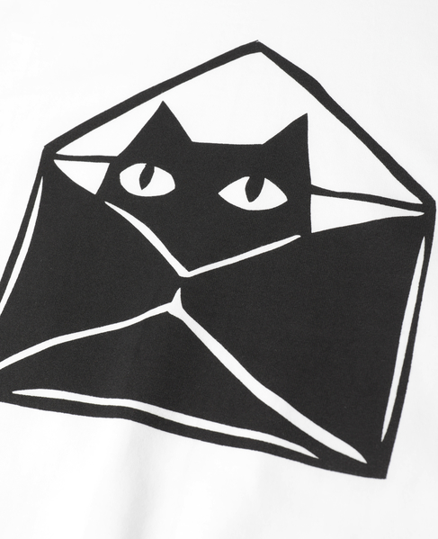 キャットプリントTシャツ 詳細画像 ホワイトB 9