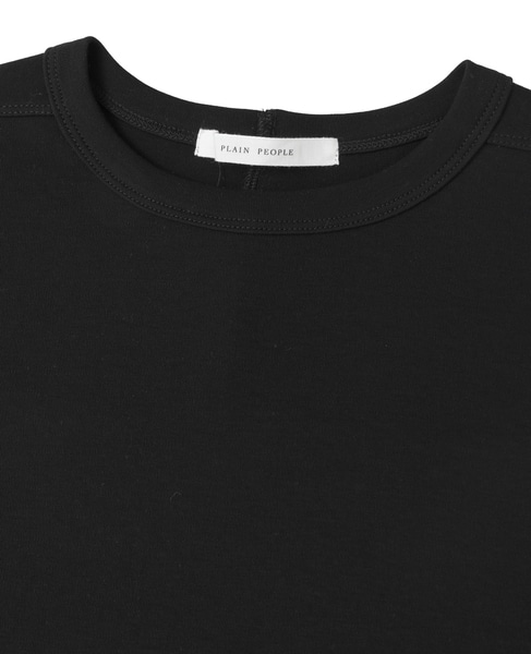 強撚スムースチュニック 詳細画像 ブラック 3