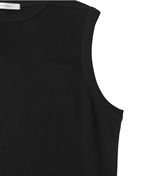 強撚スムースチュニック 詳細画像 ブラック 4