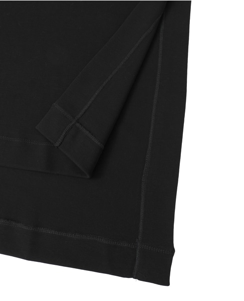 強撚スムースチュニック 詳細画像 ブラック 6