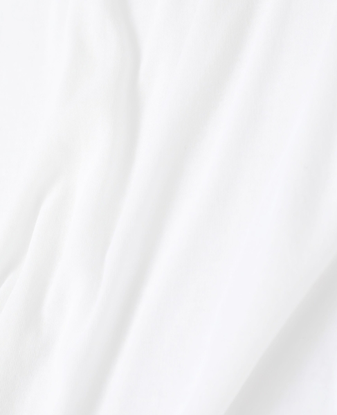 ハイツイストフライスタンクトップレイヤードTシャツ 詳細画像 ホワイト&times;ブラック 11