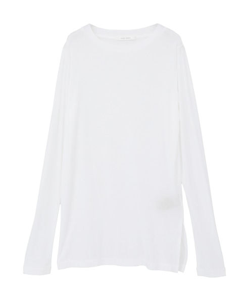 ハイツイストフライスタンクトップレイヤードTシャツ 詳細画像 ホワイト×ブラック 18