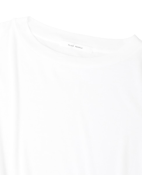 ハイツイストフライスタンクトップレイヤードTシャツ 詳細画像 ホワイト×ブラック 19