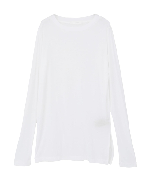 ハイツイストフライスタンクトップレイヤードTシャツ 詳細画像 ホワイト&times;ブラック 7