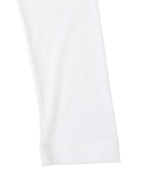 ハイツイストフライスタンクトップレイヤードTシャツ 詳細画像 ホワイト&times;ブラック 9