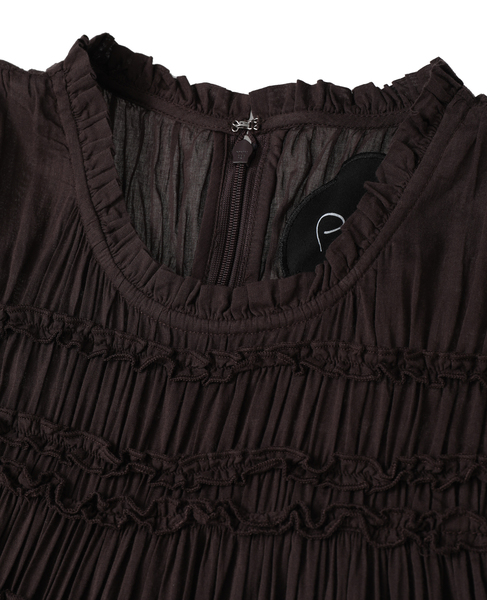 【Pheeta/フィータ】ワンピース/Billie 詳細画像 ダークブラウン 3