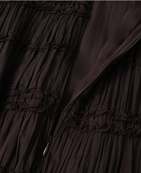 【Pheeta/フィータ】ワンピース/Billie 詳細画像 ダークブラウン 6