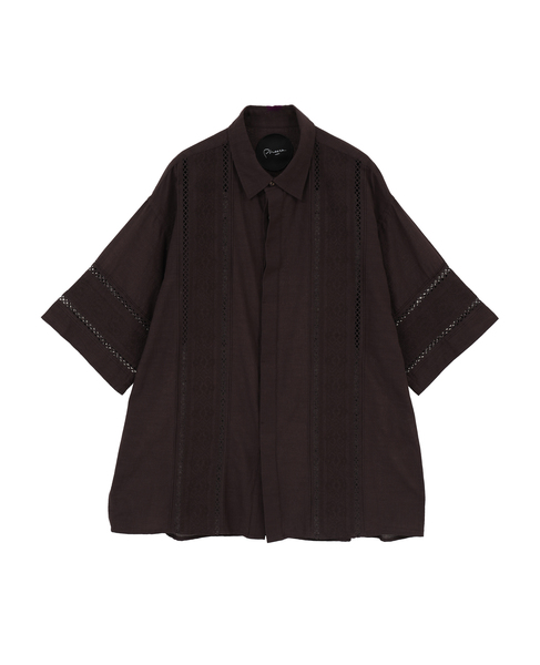 【Pheeta/フィータ】シャツ/Jean 詳細画像 ダークブラウン 1