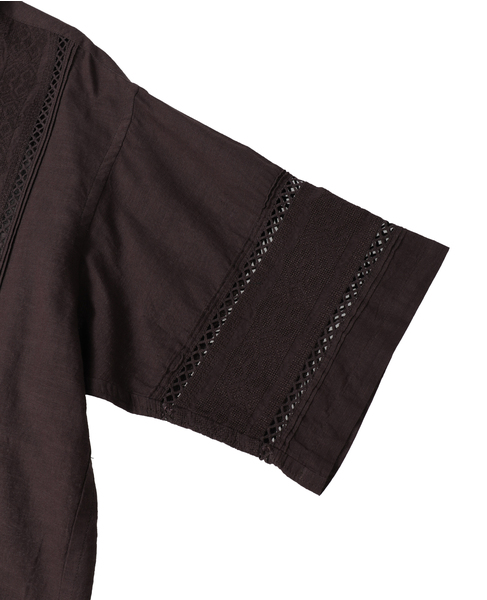 【Pheeta/フィータ】シャツ/Jean 詳細画像 ダークブラウン 4