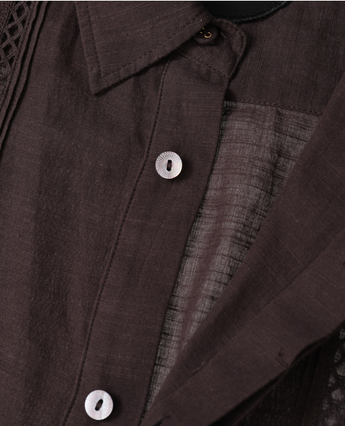 【Pheeta/フィータ】シャツ/Jean 詳細画像 ダークブラウン 6