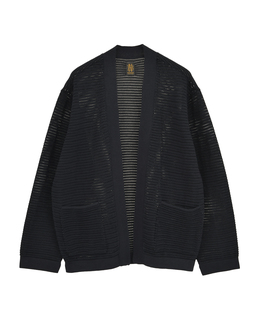【BATONER/バトナー】サマーニット/BUTTONLESS CARDIGAN