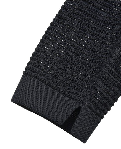 【BATONER/バトナー】サマーニット/BUTTONLESS CARDIGAN 詳細画像 ネイビー 4