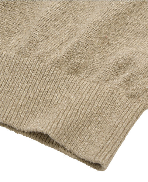 【BATONER/バトナー】サマーニット/REVIVAL SILK SKIPPER 詳細画像 ベージュ 5