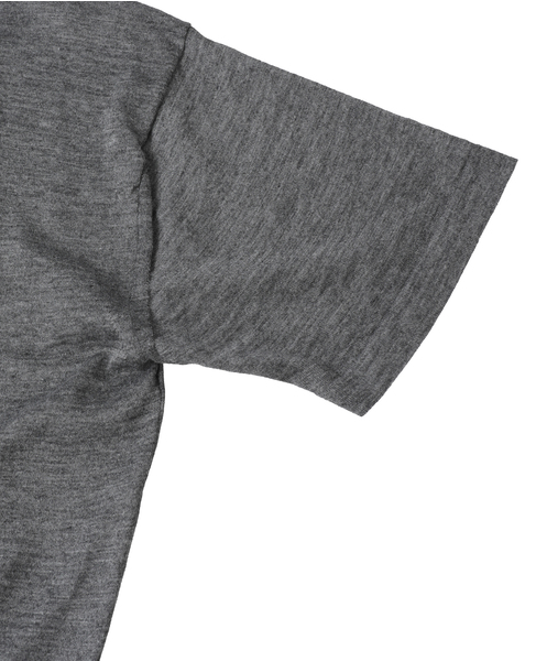 【BATONER/バトナー】チョマヘンリーネック/SHORT SLEEVE 詳細画像 グレー 4