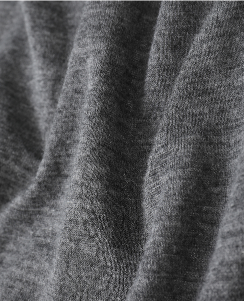 【BATONER/バトナー】チョマヘンリーネック/SHORT SLEEVE 詳細画像 グレー 6