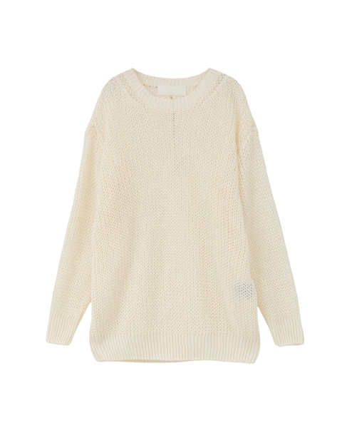 【intoca./イントゥーカ】サマーニット/261-LILL-PO-0102 詳細画像 ホワイト 1