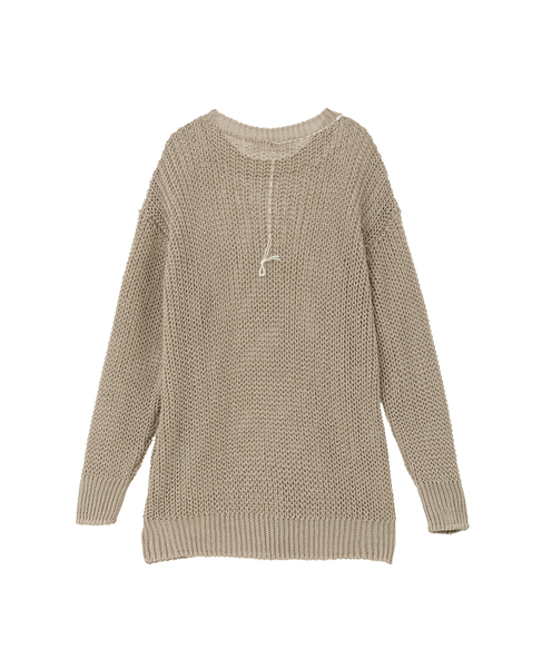 【intoca./イントゥーカ】サマーニット/261-LILL-PO-0102 詳細画像 ベージュ 2