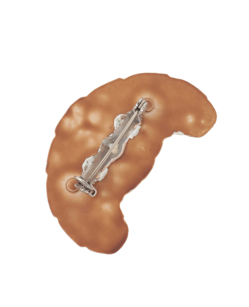 【CONFETTY/コンフェッティ】Croissant Vintage Brooch 詳細画像 ブラウン 2