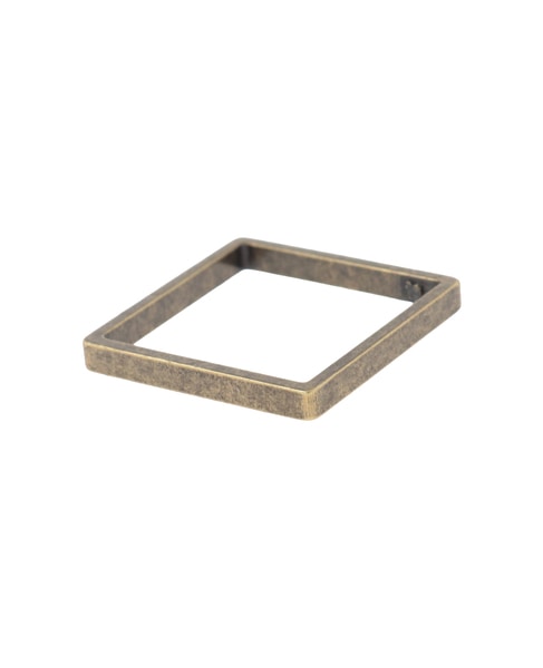 【IMUKA TIMUKAT 】Square Ring (15号)  詳細画像 ブロンズ 3