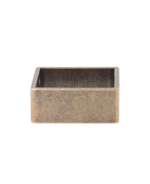 【IMUKA TIMUKAT 】Square Ring (15号)  詳細画像 ブロンズ 2