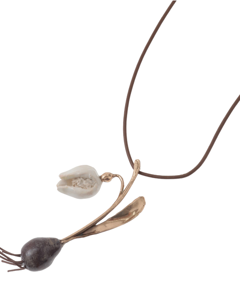 【RENARD BIJOUX/ルナール ビジュー】ネックレス/BULBOUS SNOW PEARLING 詳細画像 ホワイト 2