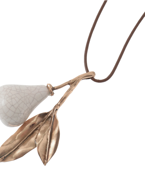 【RENARD BIJOUX/ルナール ビジュー】ネックレス/SMALL PEAR 詳細画像 ホワイト 2