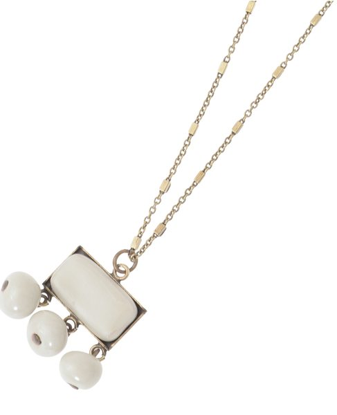 【TOLEMAIDE/トレマイデ】ネックレス/Cenerina 詳細画像 オフホワイト 2