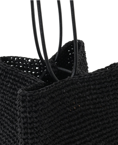 【UCA/ウカ】crocheted tulip Bag medium 詳細画像 ブラック 4