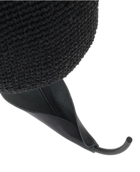 【UCA/ウカ】crocheted tulip Bag medium 詳細画像 ブラック 5