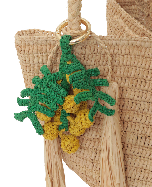 【MAISON N.H PARIS/メゾンエヌアッシュパリ】バッグ/CROISSANT CHARM 詳細画像 ナチュラル 5