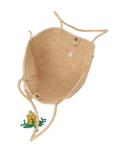 【MAISON N.H PARIS/メゾンエヌアッシュパリ】バッグ/CROISSANT CHARM 詳細画像 ナチュラル 7