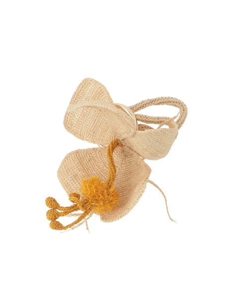 【A POINT ETC./アポワン ウテセ】ストラップ/FLEUR HIBISCUS 詳細画像 ナチュラル 1