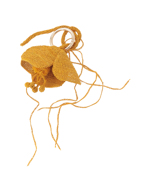 【A POINT ETC./アポワン ウテセ】ストラップ/FLEUR HIBISCUS 詳細画像 イエロー 1