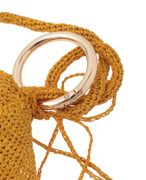 【A POINT ETC./アポワン ウテセ】ストラップ/FLEUR HIBISCUS 詳細画像 イエロー 2