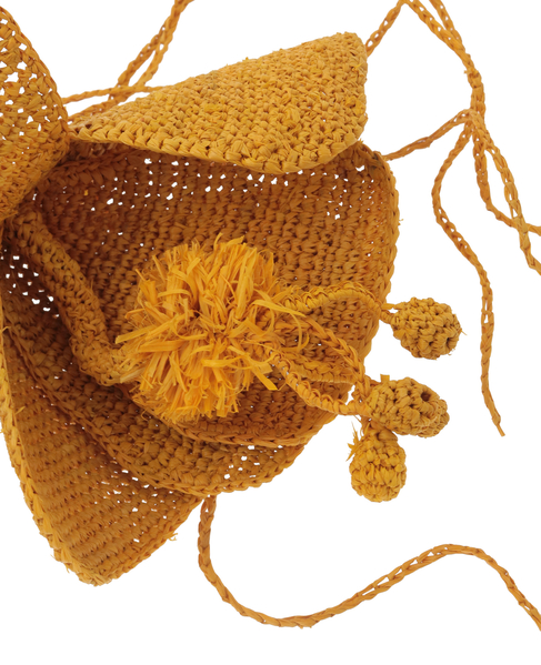 【A POINT ETC./アポワン ウテセ】ストラップ/FLEUR HIBISCUS 詳細画像 イエロー 3