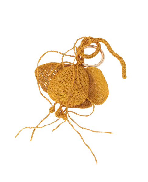 【A POINT ETC./アポワン ウテセ】ストラップ/FLEUR HIBISCUS 詳細画像 イエロー 4