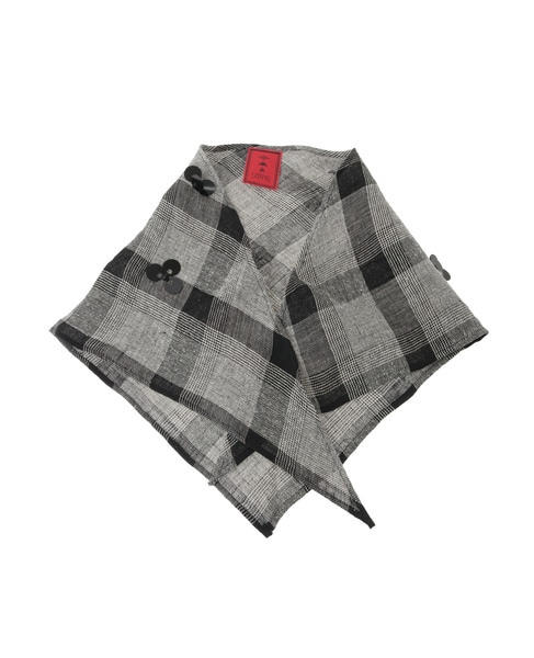 【Suguri/スグリ】シルクリネンネッカチーフ 詳細画像 チェック 1