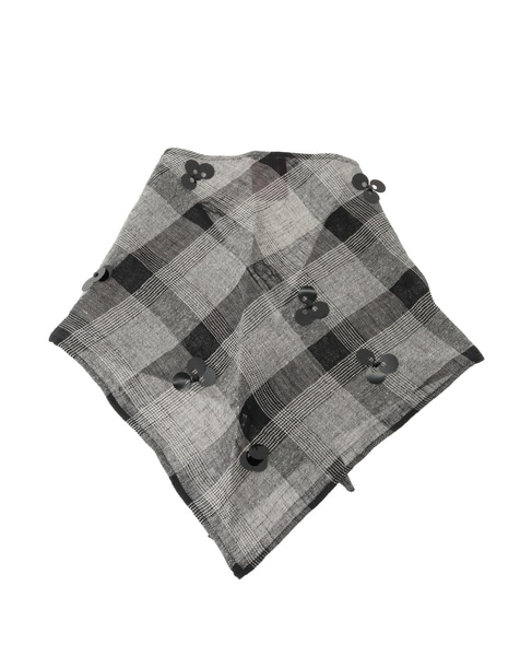 【Suguri/スグリ】シルクリネンネッカチーフ 詳細画像 チェック 2