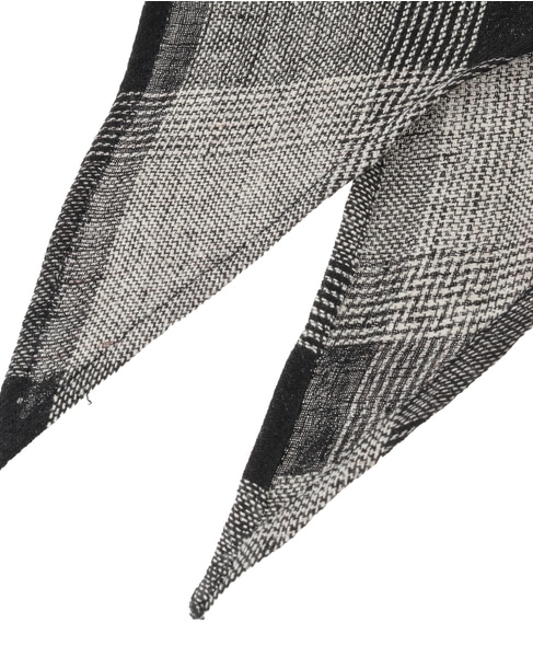 【Suguri/スグリ】シルクリネンネッカチーフ 詳細画像 チェック 4