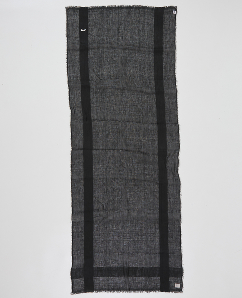 【NIMNIMDUAI/ニムニムデュアイ】ストール/LINEN GAUZE BLOCK CHECK 詳細画像 グリーン 8