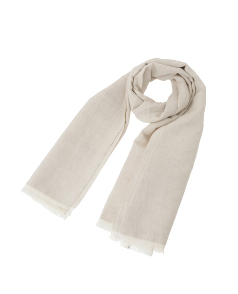 【NIMNIMDUAI/ニムニムデュアイ】ストール/ALLO COTTON PLAIN 詳細画像 オフホワイト 6