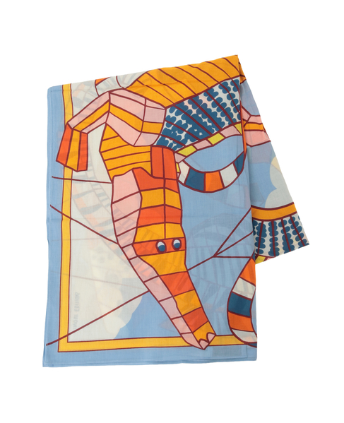 【INOUI EDITIONS/イヌイエディション】ストール/CERFS VOLANTS 詳細画像 オレンジ 2